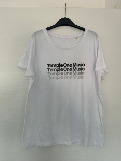 Women's White L T-Shirt